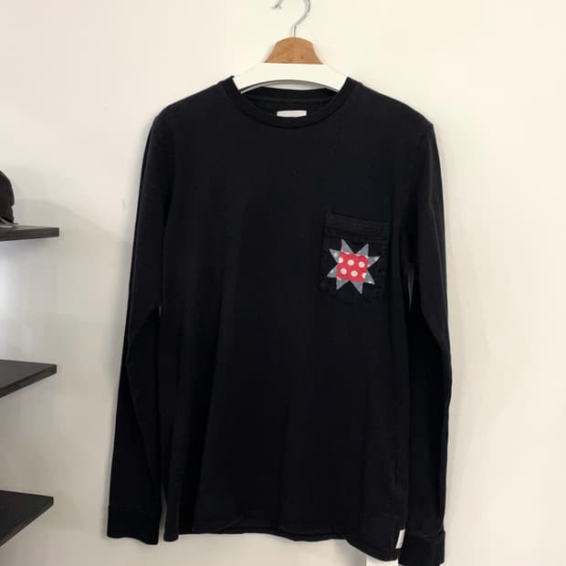 비즈빔 패치워크 롱슬리브