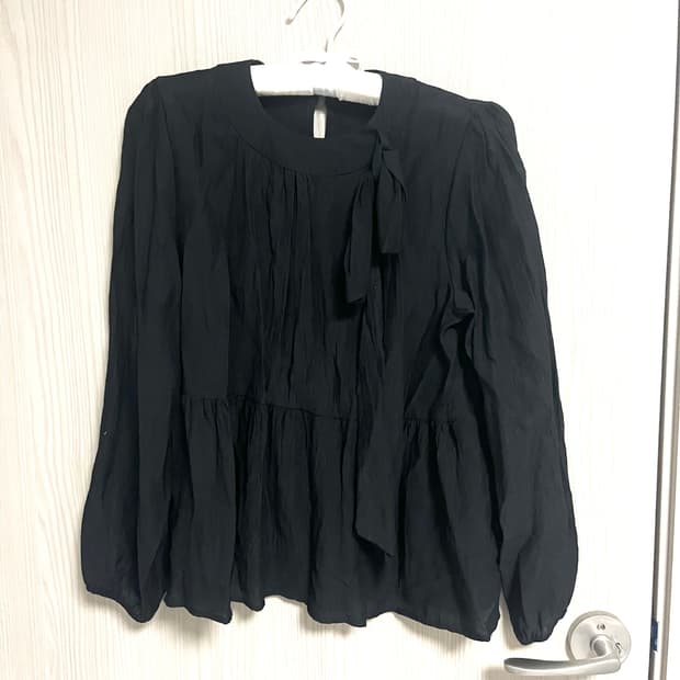 리본 블라우스 오피스룩 정장 상견례 결혼식