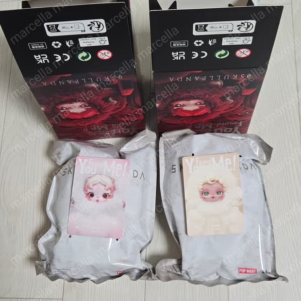 팝마트 (일괄) 스컬판다 날 찾아봐 "고스티, 샌드맨" 일괄 정가이하판매