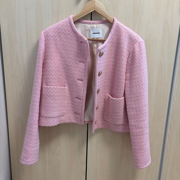 헤지스 울 트위드 자켓 M