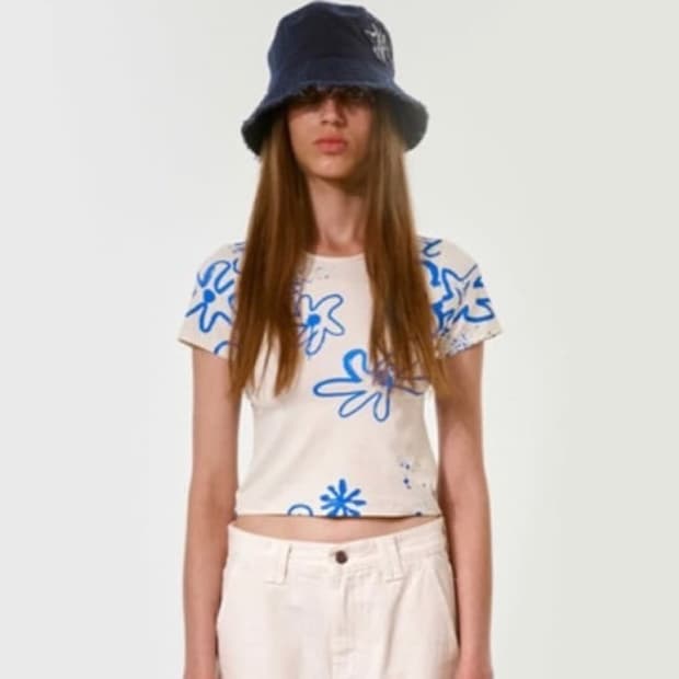 TheOpenProduct 더오픈프로덕트 플라워 베이비 티셔츠