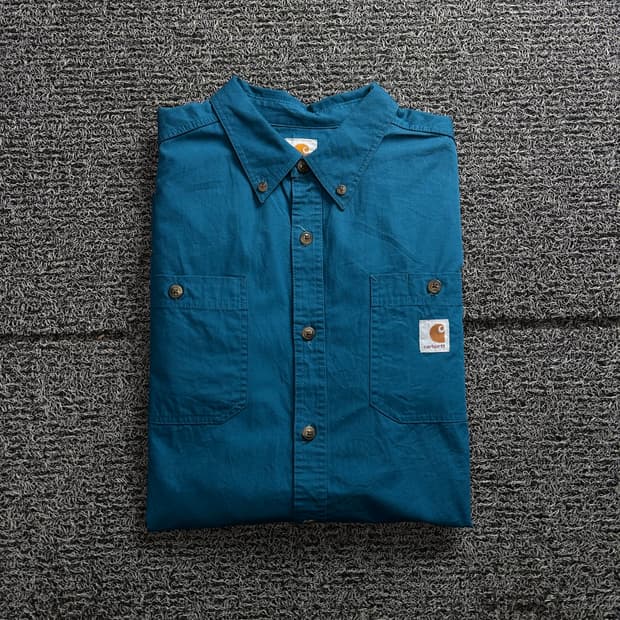칼하트 박시핏 투포켓 워크 셔츠 2798