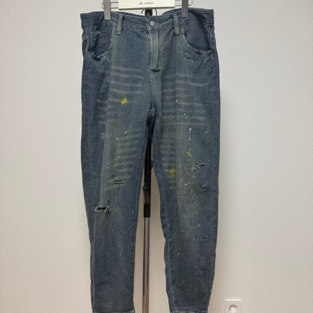 빈티지 디스트레스드 데님