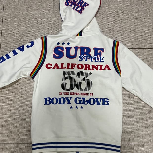 body glove 후드집업 s