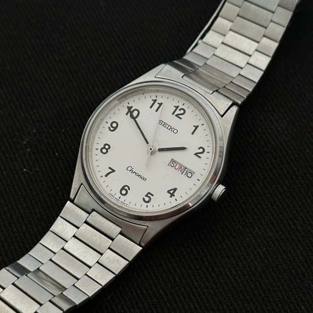 Seiko Vintage 세이코 크로노스 데이데이트 시계