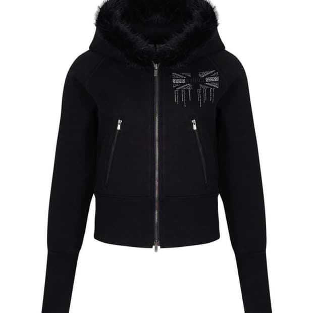 플리즈노팔로우 베키퍼 후드집업 블랙