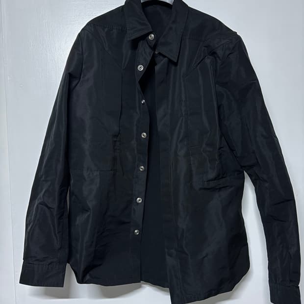 릭오웬스 리도 셔츠 코치 자켓 48
