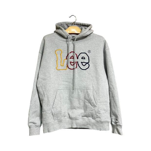 Lee 멀티컬러 로고 후드티