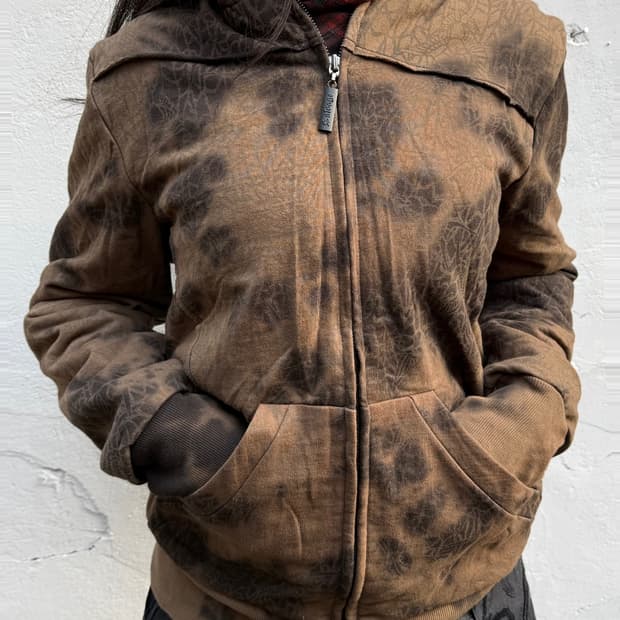 salvage Hooded zip-up 
