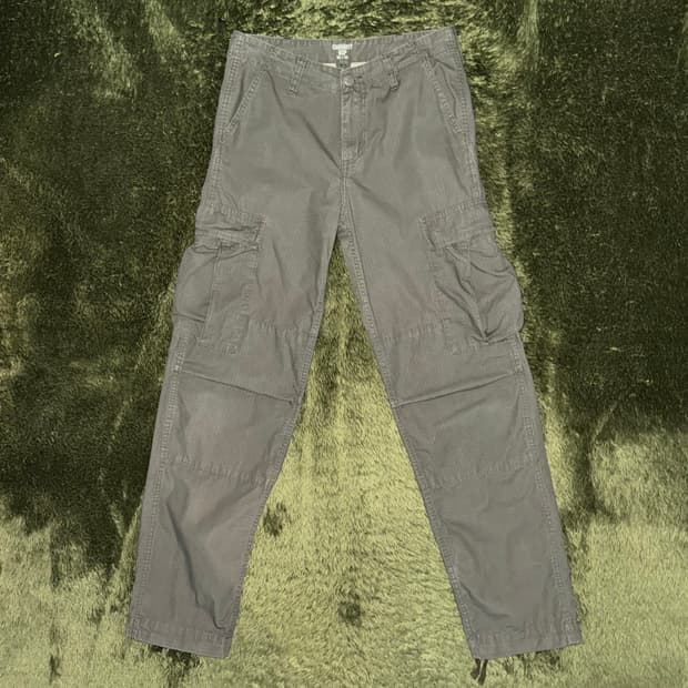 [28X32] 칼하트 WIP 립스탑 카고 팬츠 올리브