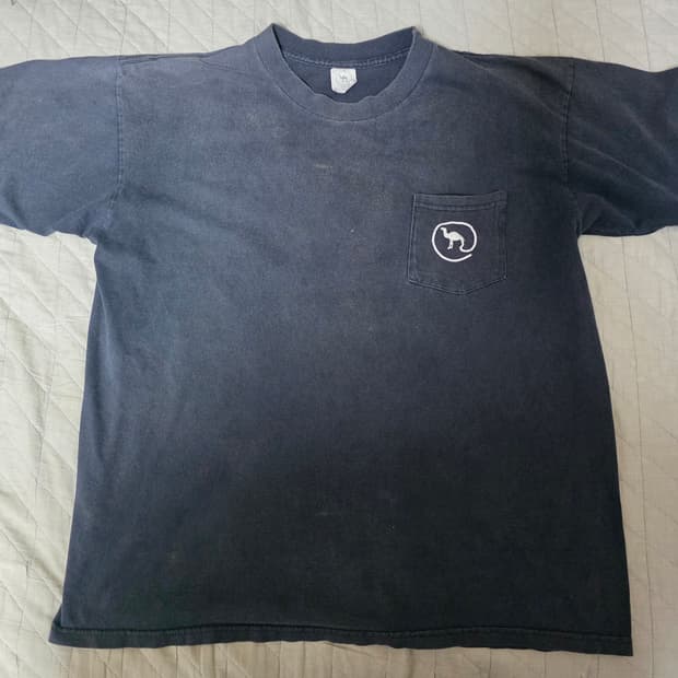 [XL] 90s 카멜 포켓 프로모 티셔츠 ver. 굿에이징