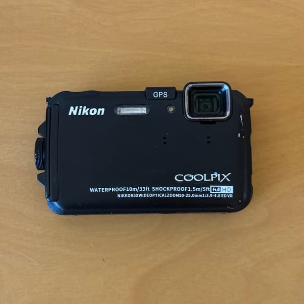 니콘 쿨픽스aw100 블랙