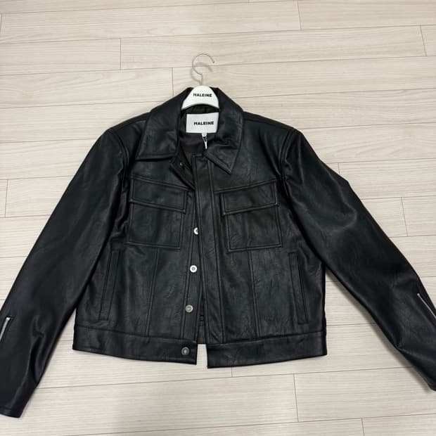 알렌느 트러커 포우 레더 자켓 1사이즈