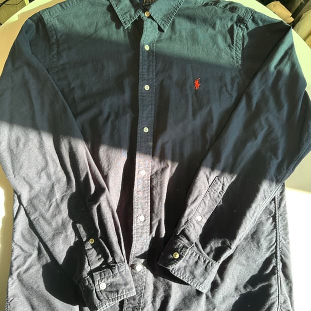 (백화점 구매) 폴로 네이비 셔츠 