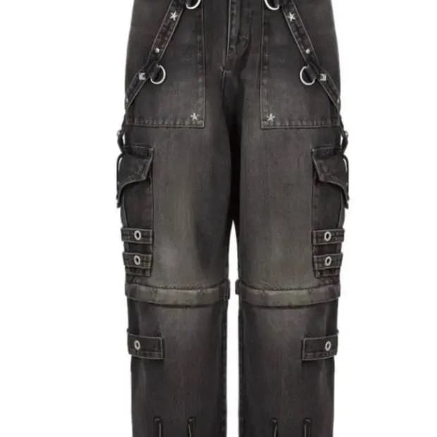 [33 구매] 발렌시아가 레이버 데님 흑청