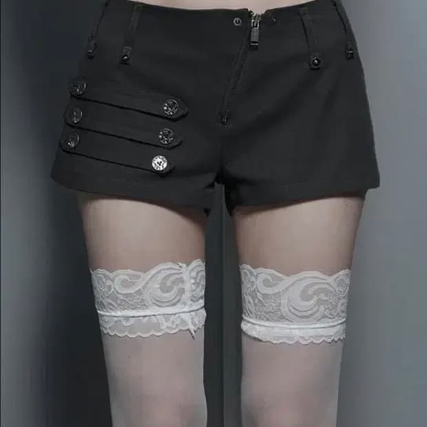 에트오소메 나폴레옹 숏팬츠 반바지 블랙 1