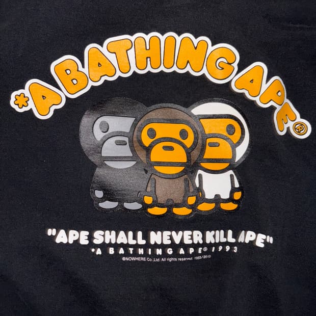 베이프 일본 반팔티 