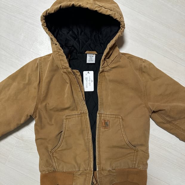 칼하트 후드집업 키즈 덕 액티브 자켓