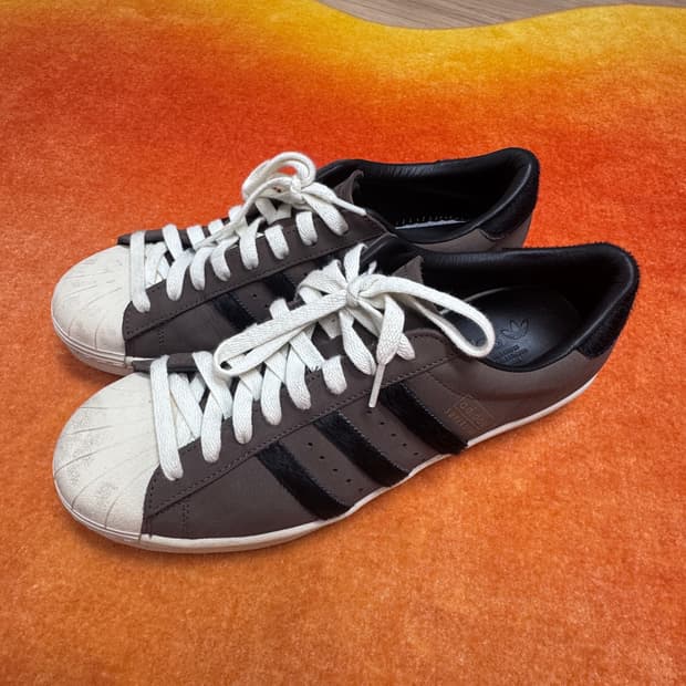 아디다스 슈퍼스타 빈티지 어스 스트라타코어 블랙