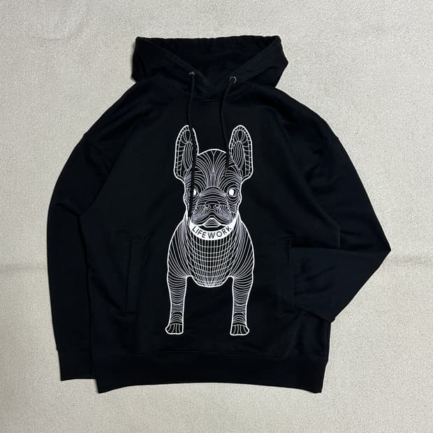 라이프워크 라독 빅로고 후드