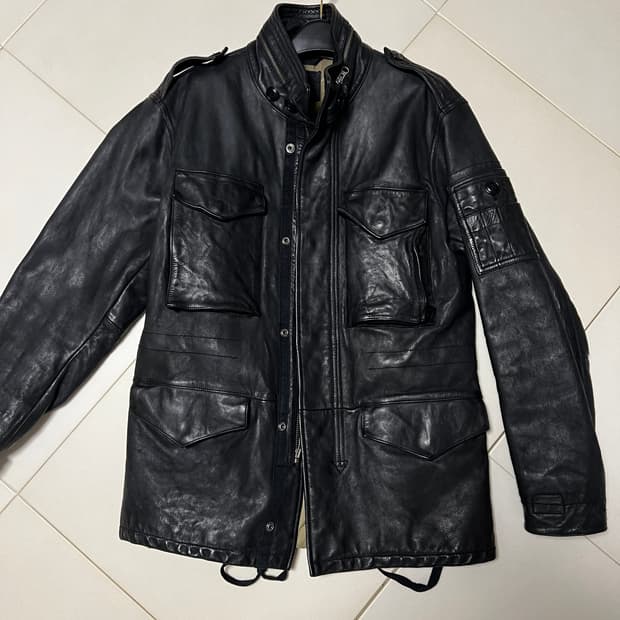 GAP m-65 가죽 자켓