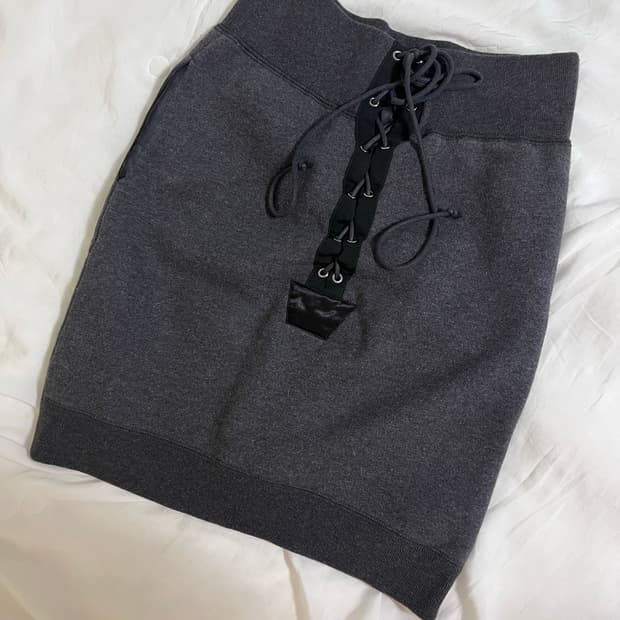 sacai luck eyelet skirt