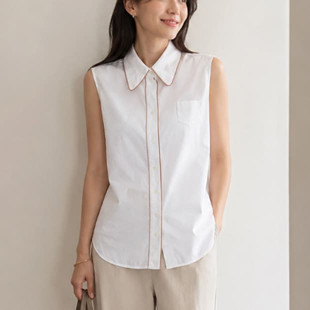 N21 민소메 블라우스