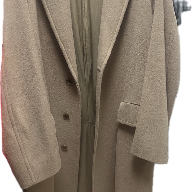 오라리 체스터필드 울 모저 캐시미어 코트 베이지 3사이즈