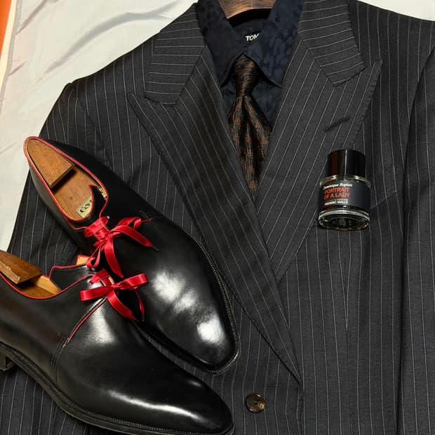 (명작,강추👍)톰포드 윈저 스트라이프 수트