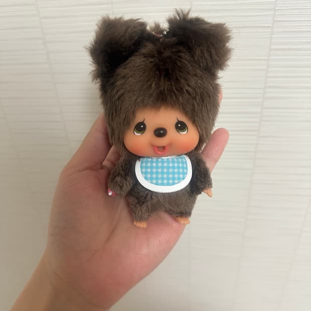 몬치치 쿠마 빅헤드 키링