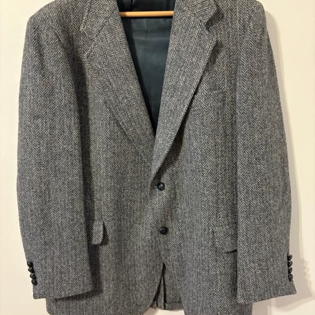 해리스트위스 스포츠코트 자켓 빈티지 (Made in USA) 큰사이즈