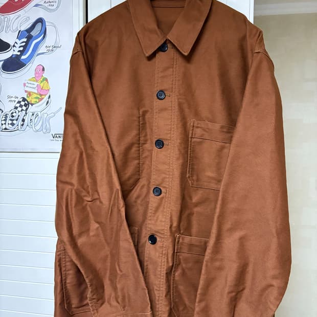 스테디에브리웨어(SEW)  몰스킨 워크자켓 카멜(3)