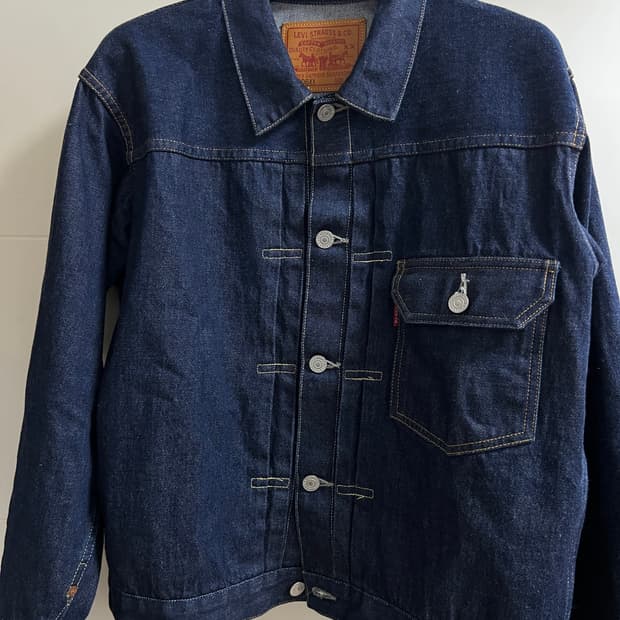 택포28) LVC 70506xx 1936 리지드 1세대 데님자켓 40