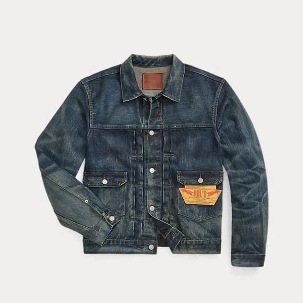 RRL 웨스트뷰 데님 자켓 L