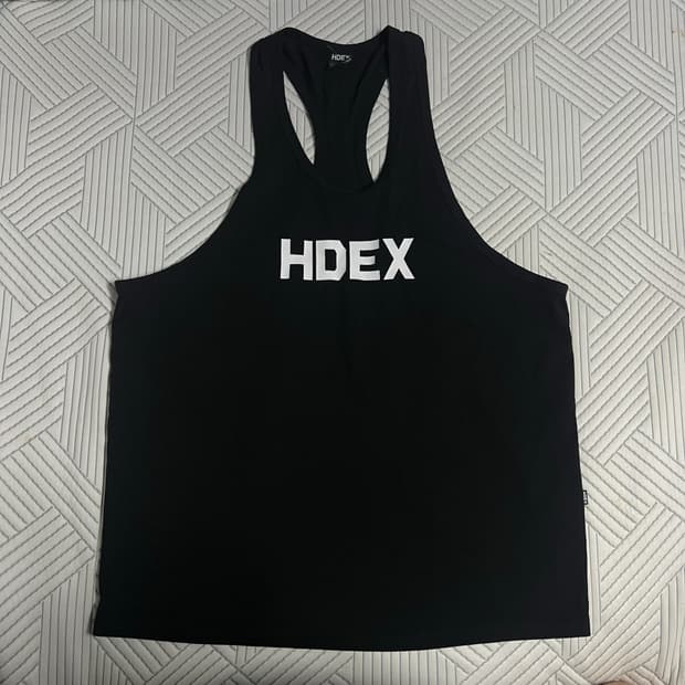 하덱스 나시 XL 조끼 베스트 검정 블랙 에이치덱스