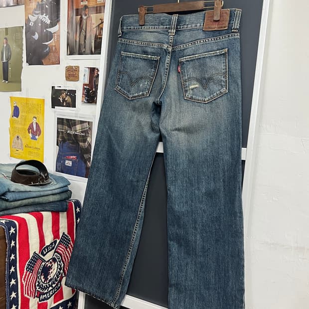 00s Levis 리바이스 521 와이드핏 데님 팬츠