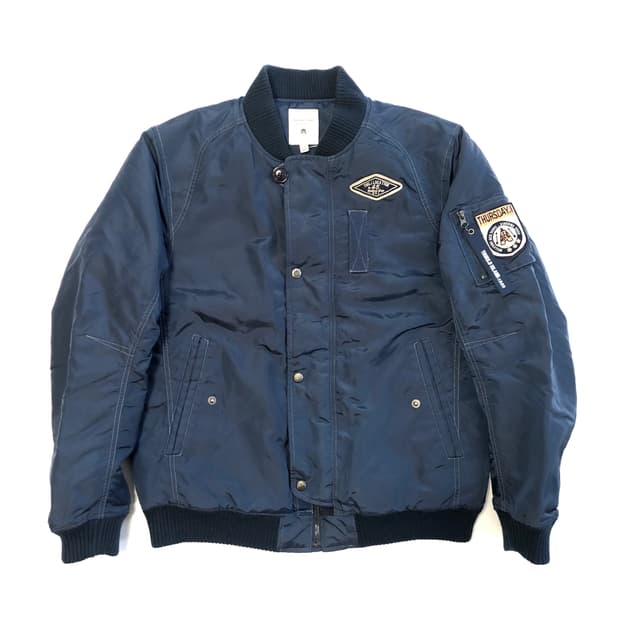 썰스데이 아일랜드 보우 항공점퍼 