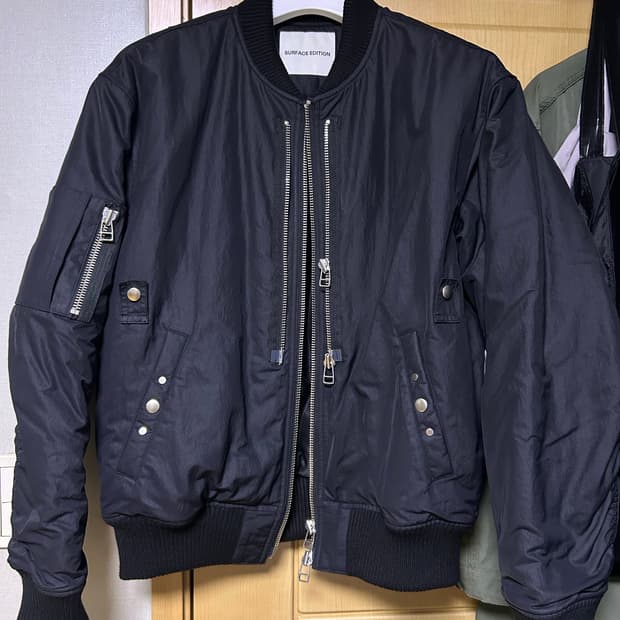 서피스에디션 더블지퍼블루종 M