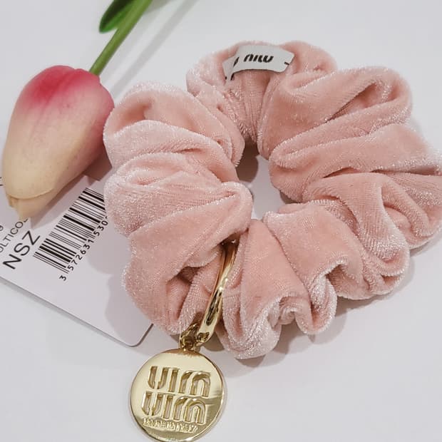 미우 헤어끈 미니곱창 (참장식 분리) 업사이클링 