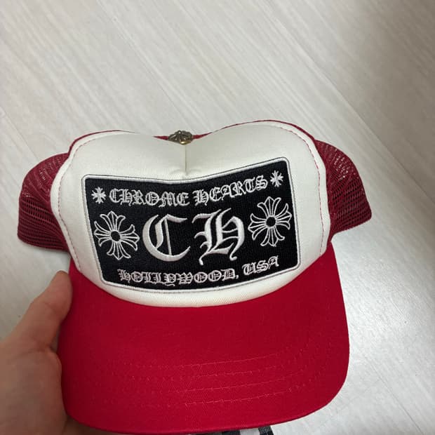 크롬하츠 CH 매쉬트러커 캡 레드