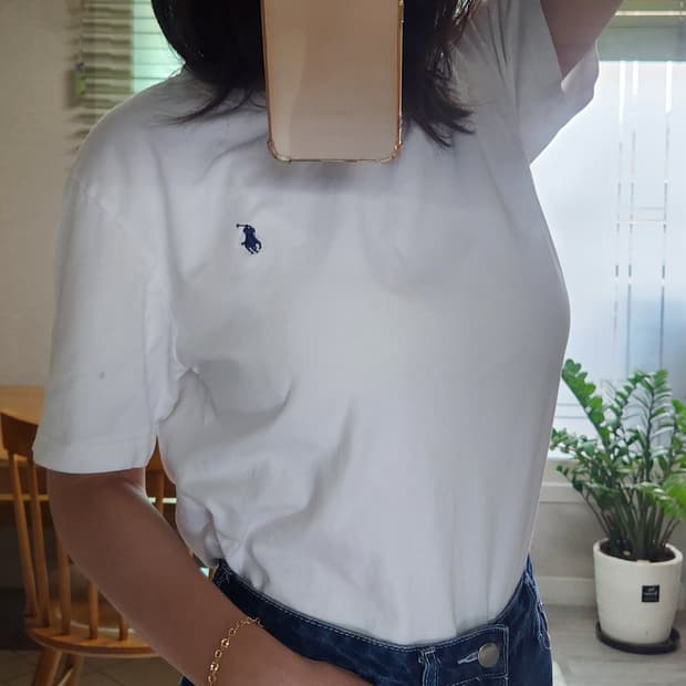 폴로 랄프로렌 반팔티 화이트 S