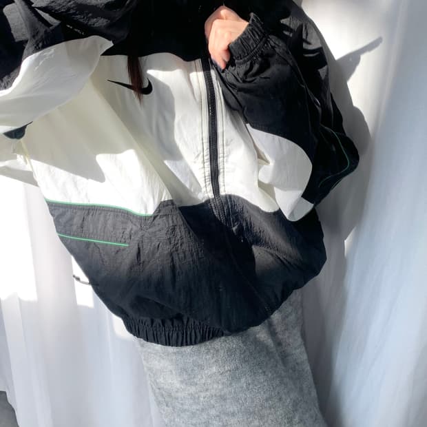 Nike 나이키 스우시 빅로고 바람막이 자켓