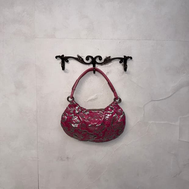 Kate Spade pink silver oriental 숄더백