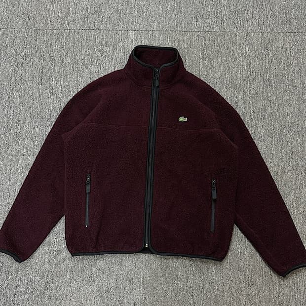 라코스테 플리스 자켓 