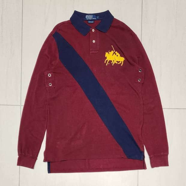 폴로 빅포니 버건디 pk L