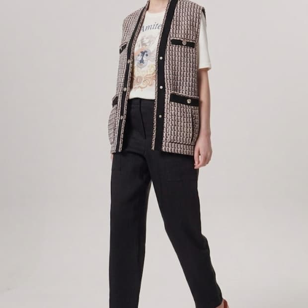 마쥬 트위드 베스트  S사이즈 ■새상품■