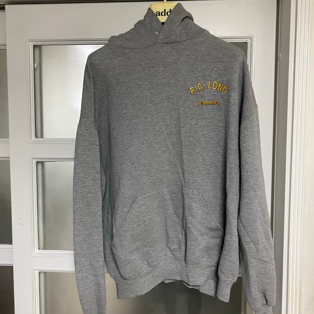 90s 러셀 made in USA 그레이 후디