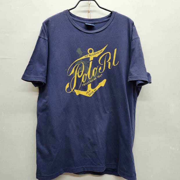 폴로랄프로렌 앵커 빅프린팅 반팔티 S(M)