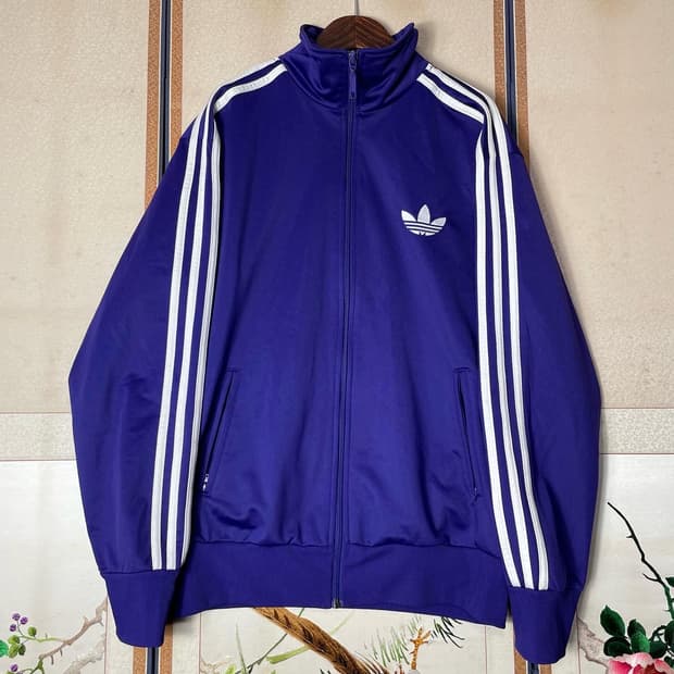 아디다스 ADIDAS 퍼플 파이어버드 져지