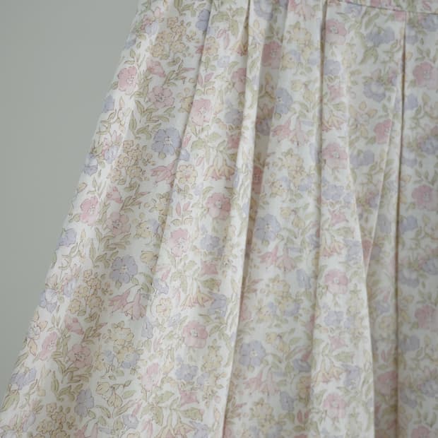 The Scotch House flower pattern skirt